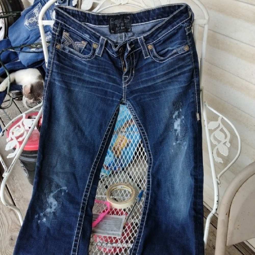 Big Star Dark Blue Boot Cut Jeans